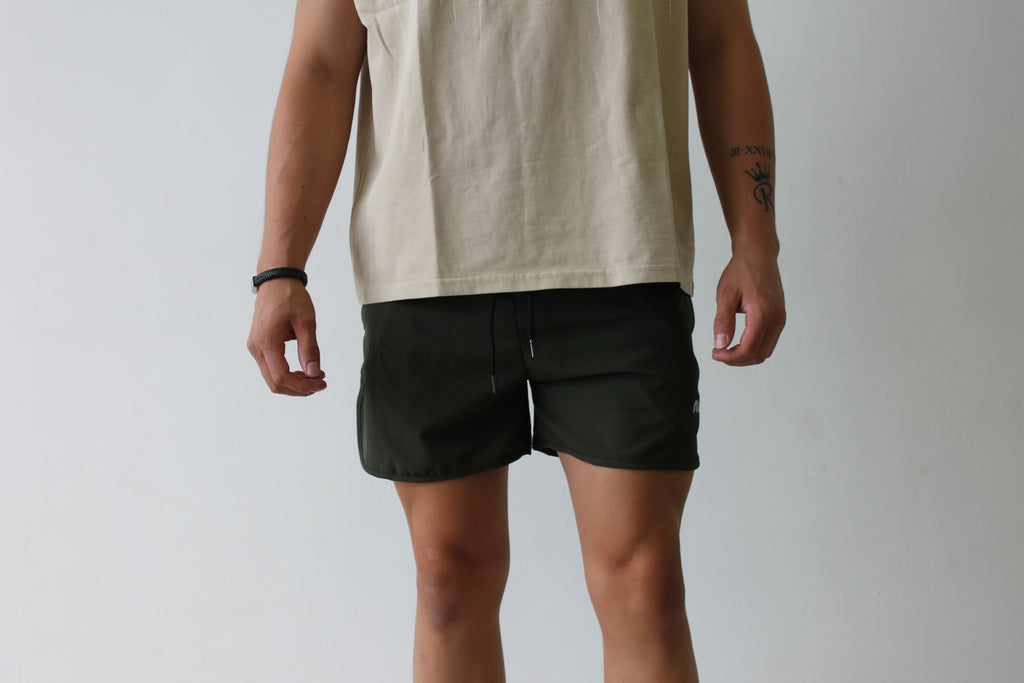 Men workout short shorts