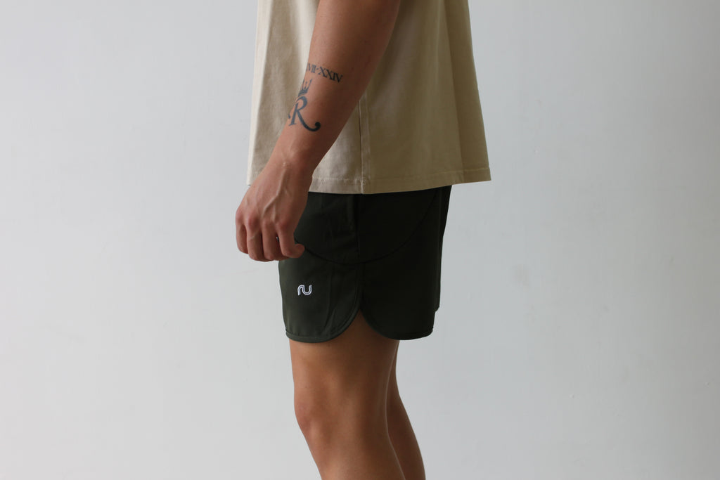 Men workout short shorts